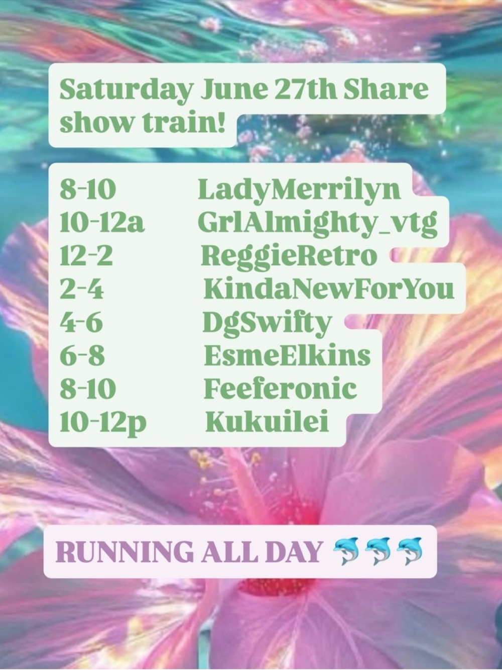 Girls of Summer Shareshow Train - Picture 2 of 6